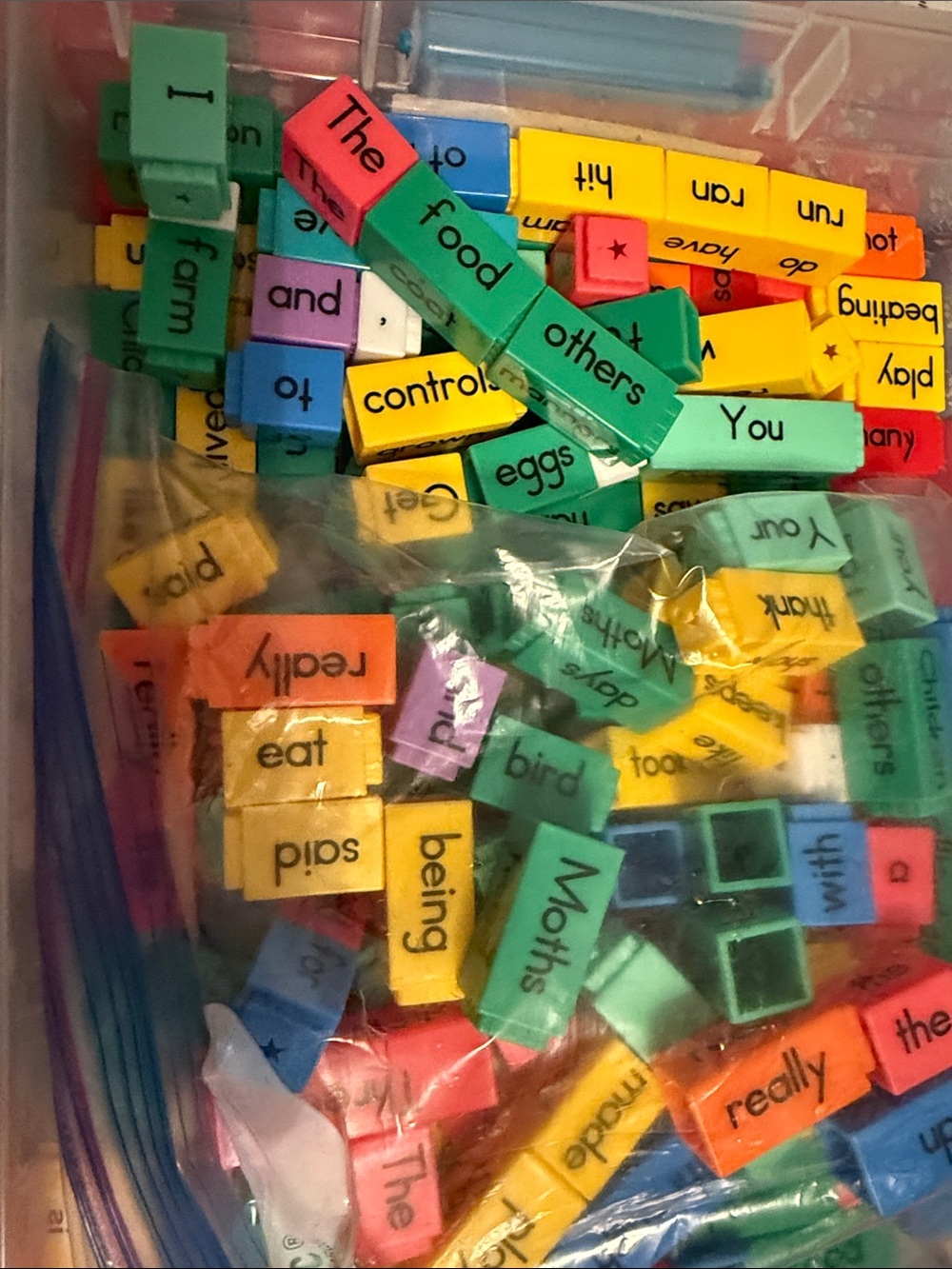 Word Building Blocks - Multicolor Kids Toy